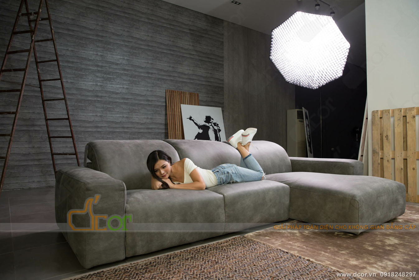 Sofa Ý cao cấp thiết kế sang trọng – Mã: DG1061 > 